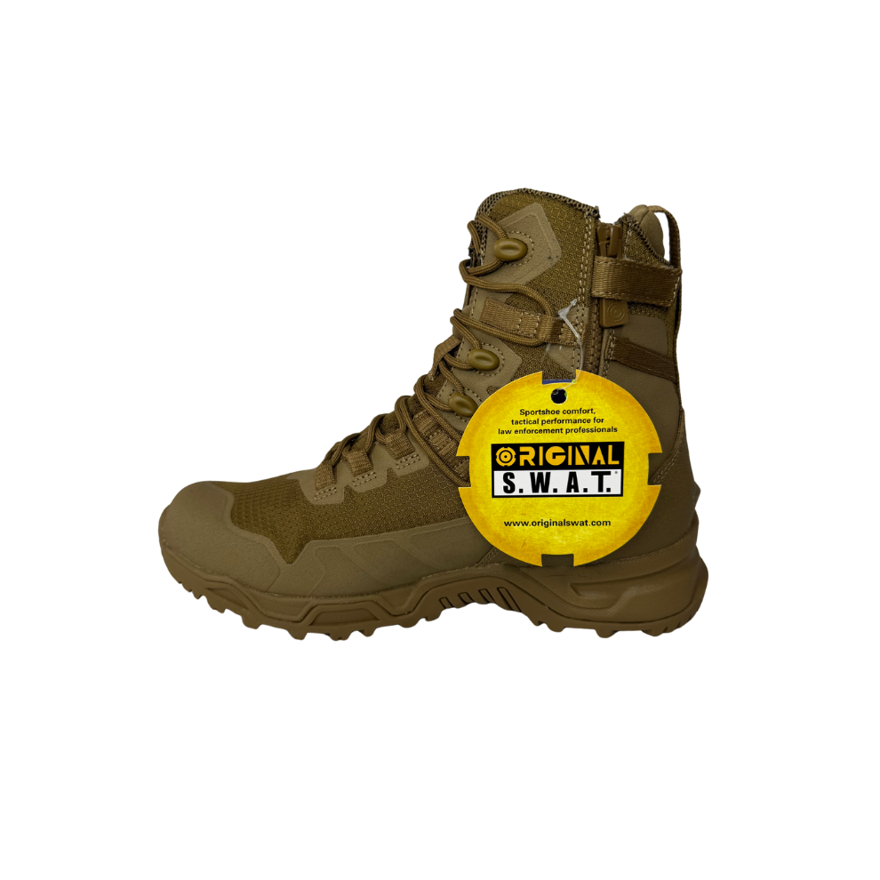 S.W.A.T. Alpha Fury 2.0 8" Coyote Side-Zip