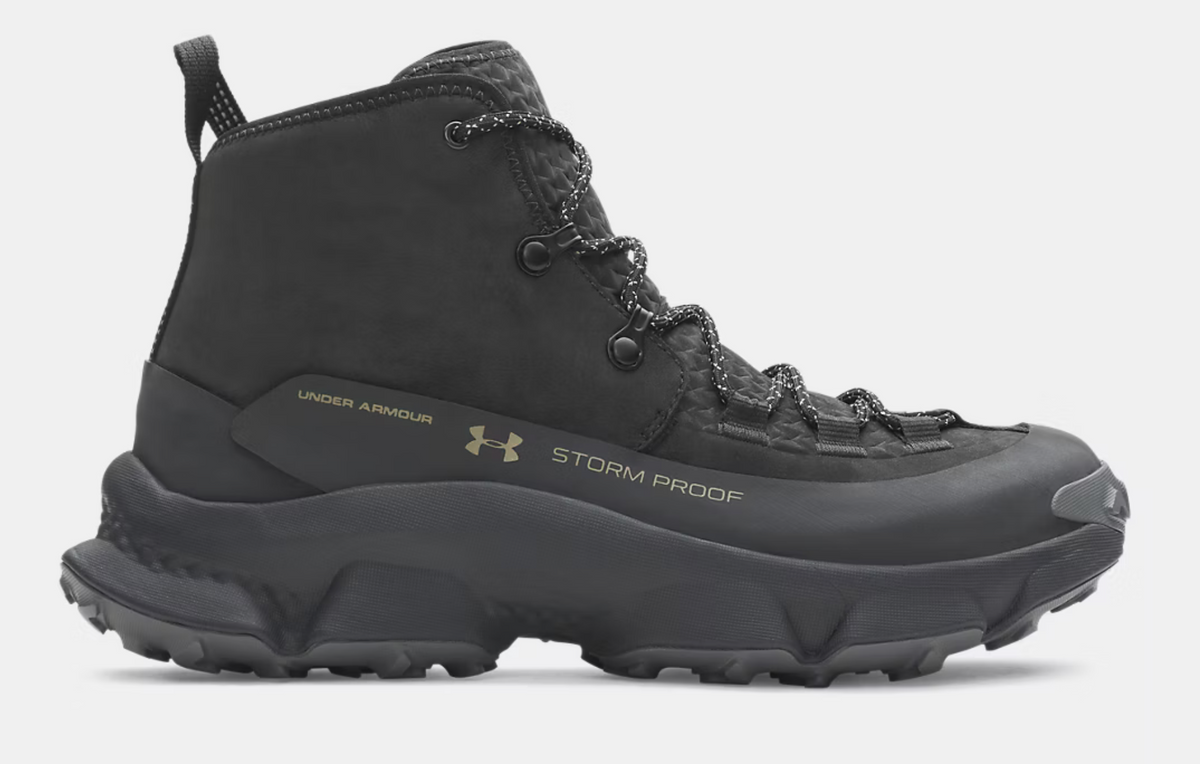 UA Charged Expanse Mid LTHR Waterproof BLK